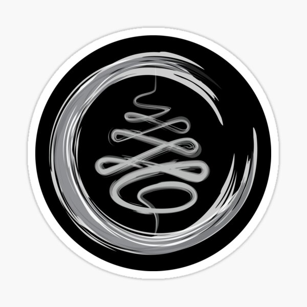 Zen Symbol bright Sticker Sticker