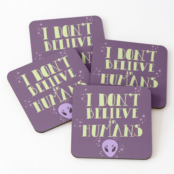 Item preview, I Don’t Believe in Humans designed and sold by kaiteartwork.