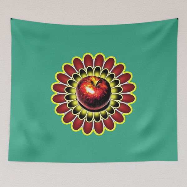 Item preview, Apple and daisy designed and sold by Gaspar Avila.