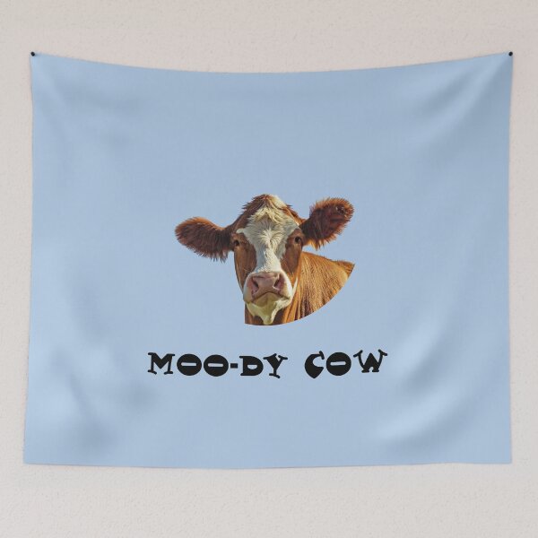 Item preview, Moody Cow Fun designed and sold by karwilberevivalcollection.