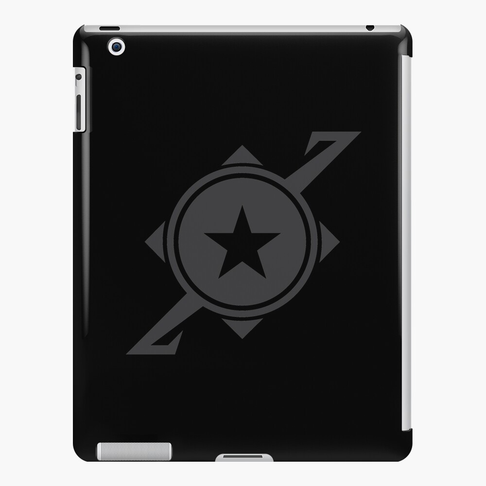 Galaxina Planet Logo - Dark Grey iPad Case & Skin
