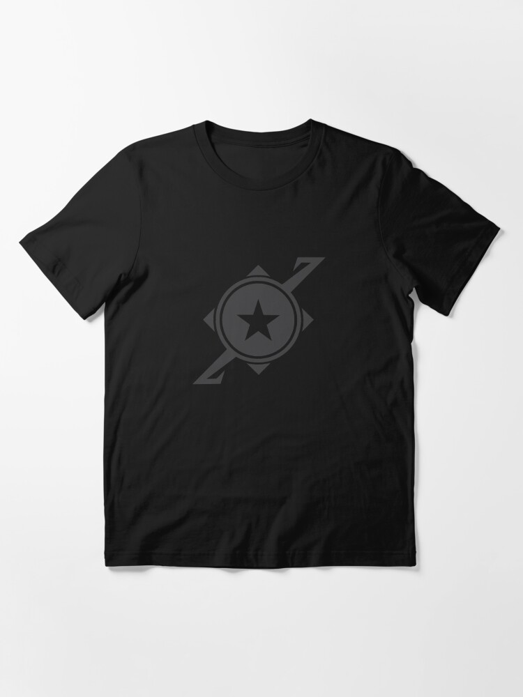 Alternate view of Galaxina Planet Logo - Dark Grey Essential T-Shirt