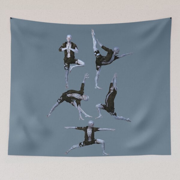 Item preview, Zombie Yoga designed and sold by vonHobo.