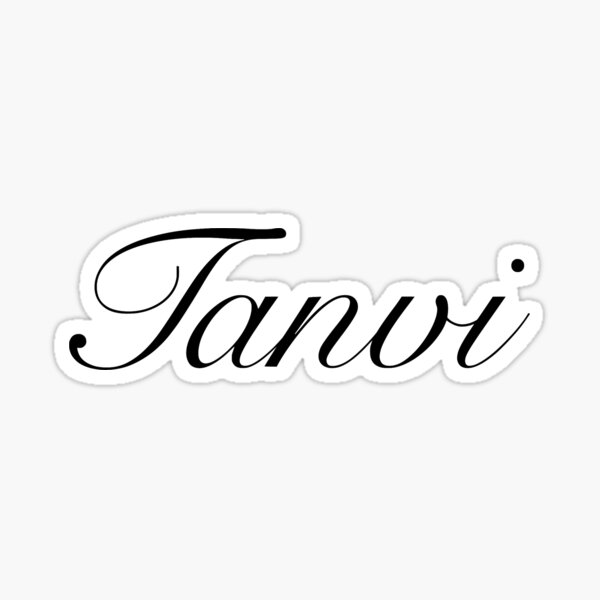 tanvi-rare-girl-names-sticker-for-sale-by-teganlb-redbubble