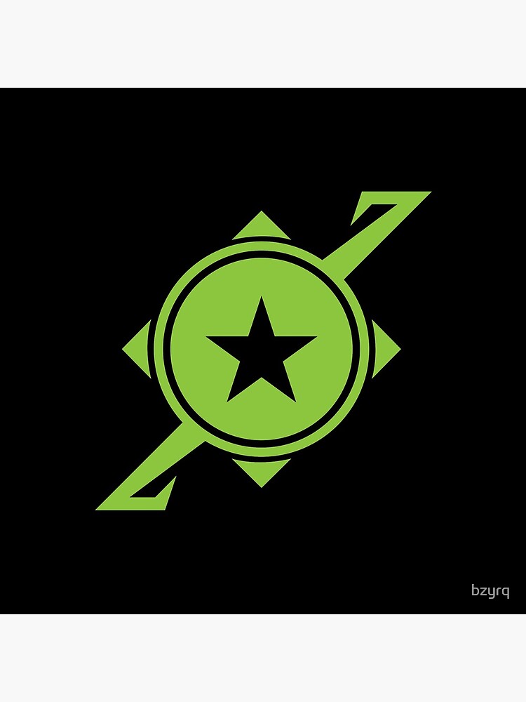 Galaxina Planet Logo - Lime Green by bzyrq