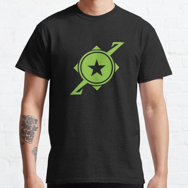 Galaxina Planet Logo - Lime Green Classic T-Shirt
