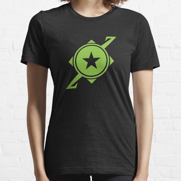 Galaxina Planet Logo - Lime Green Essential T-Shirt