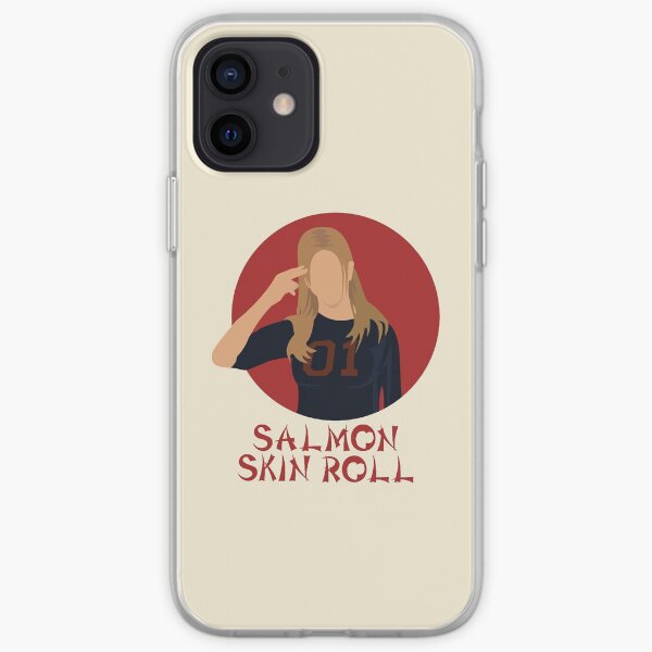 Ah, Salmon Skin Roll iPhone Soft Case