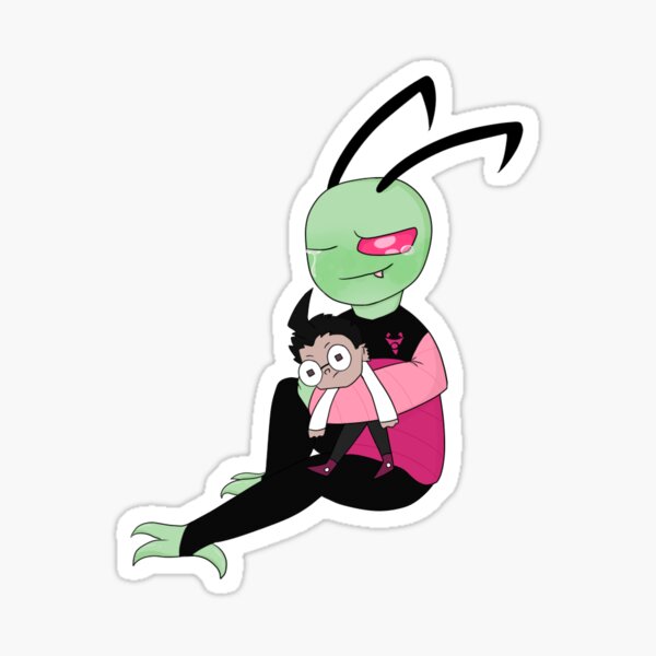 Item preview, Zim and Plush Dib designed and sold by Tords-Mullet.