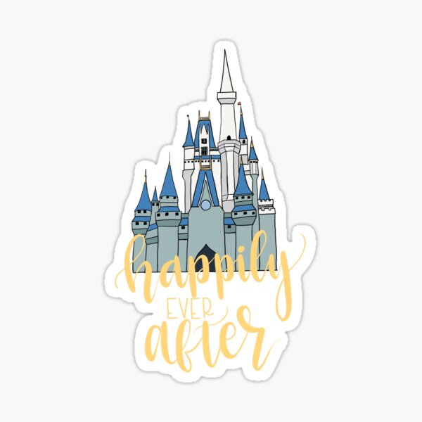 Happily Ever After Castle Sticker