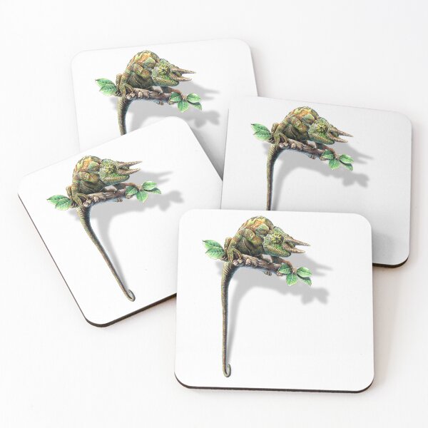 Item preview, Three-horned Chameleon  designed and sold by Salmoneggs.