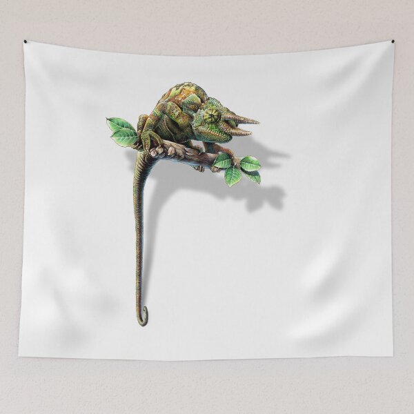 Item preview, Three-horned Chameleon  designed and sold by Salmoneggs.
