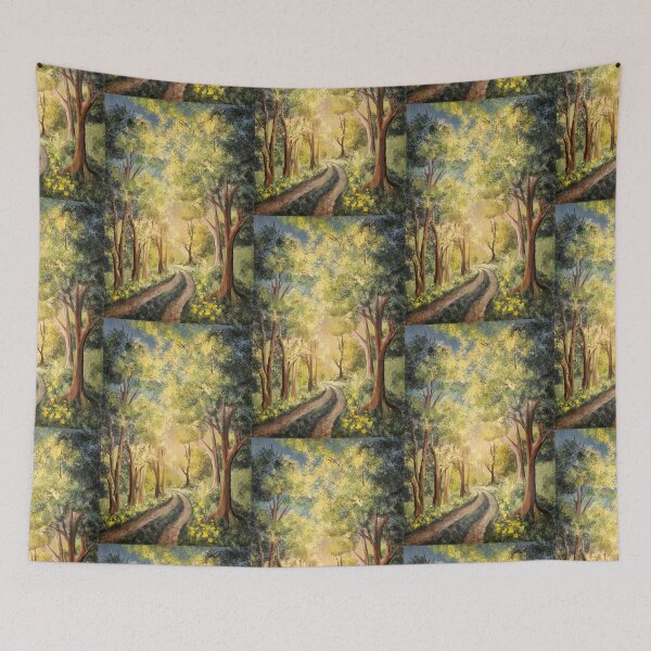 Item preview, Country Lane Under Blue Skies designed and sold by Lois  Bryan.