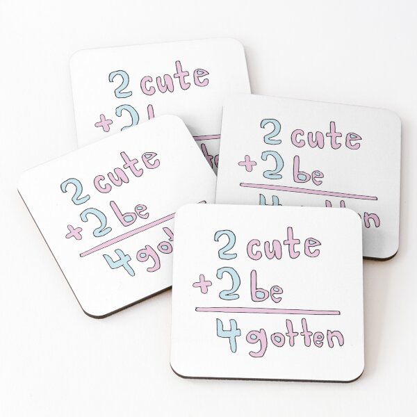 Item preview, 2 cute 2 be 4 forgotten designed and sold by Jules Mars.