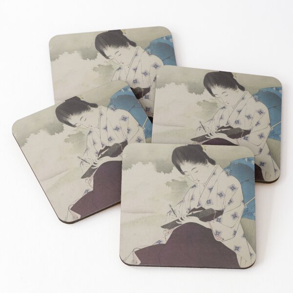 Item preview, Japanese Beauty Sketching in a Field designed and sold by Karianne Potter.