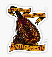 O Valley Of Plenty Sticker