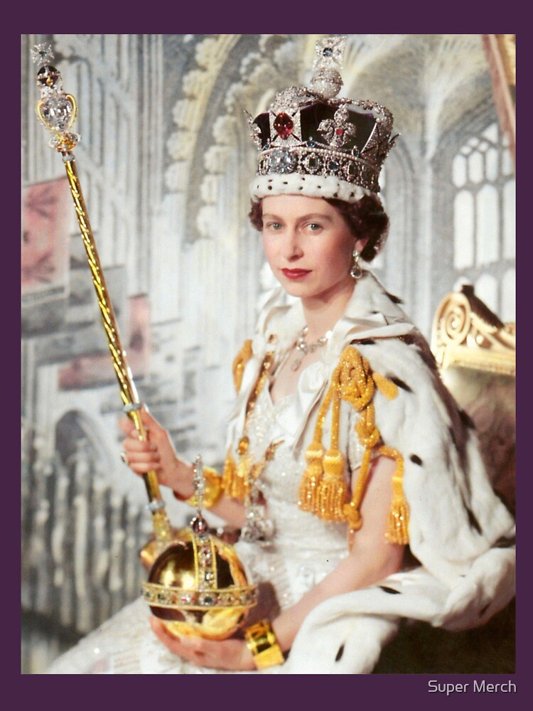 "Queen Elizabeth Crown Jewels" Tshirt for Sale by SuperMerch