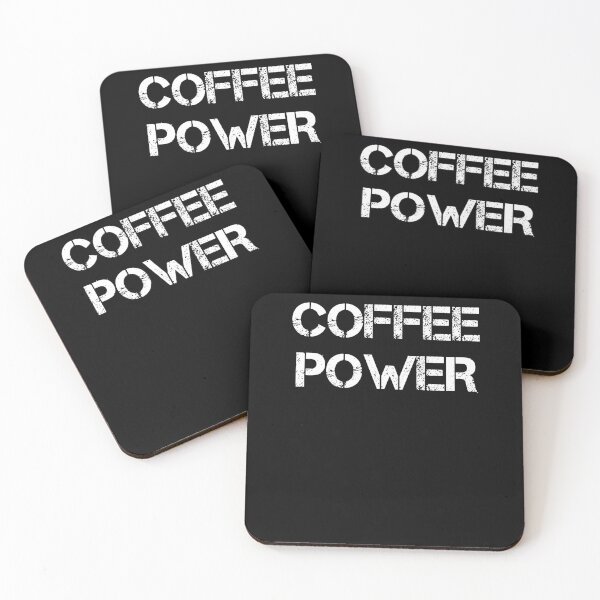 Item preview, Coffee Power - Coffee - Coffee Lover Gift - Funny Coffee - Coffee Lover - Coffee Gifts - Coffee Addict designed and sold by Rainwater Merch.