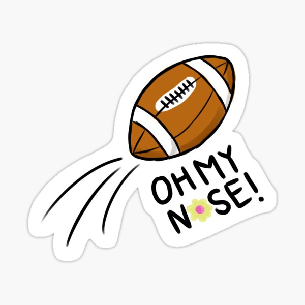 Oh My Nose! Sticker Sticker