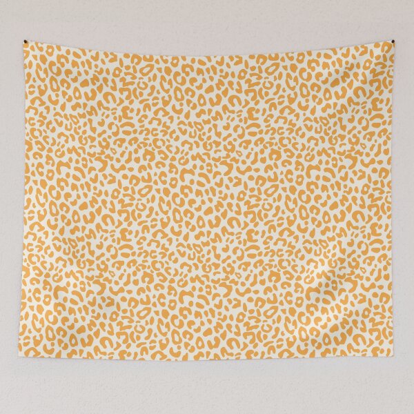 Item preview, Tangerine Leopard Print designed and sold by okashibutt.