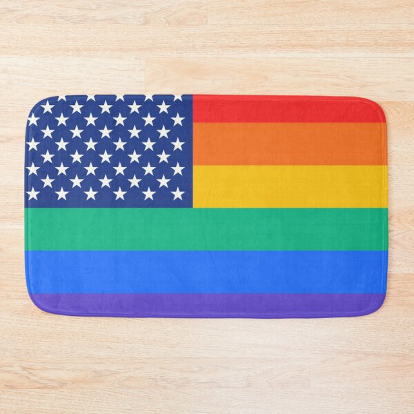 Item preview, Gay Pride US Flag  designed and sold by pugmom4.