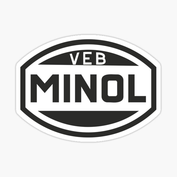 VEB MINOL Sticker