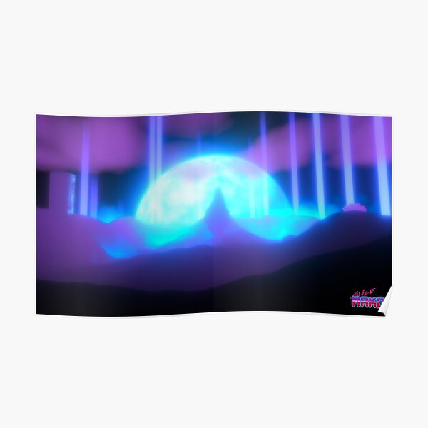 Blue Night I Poster