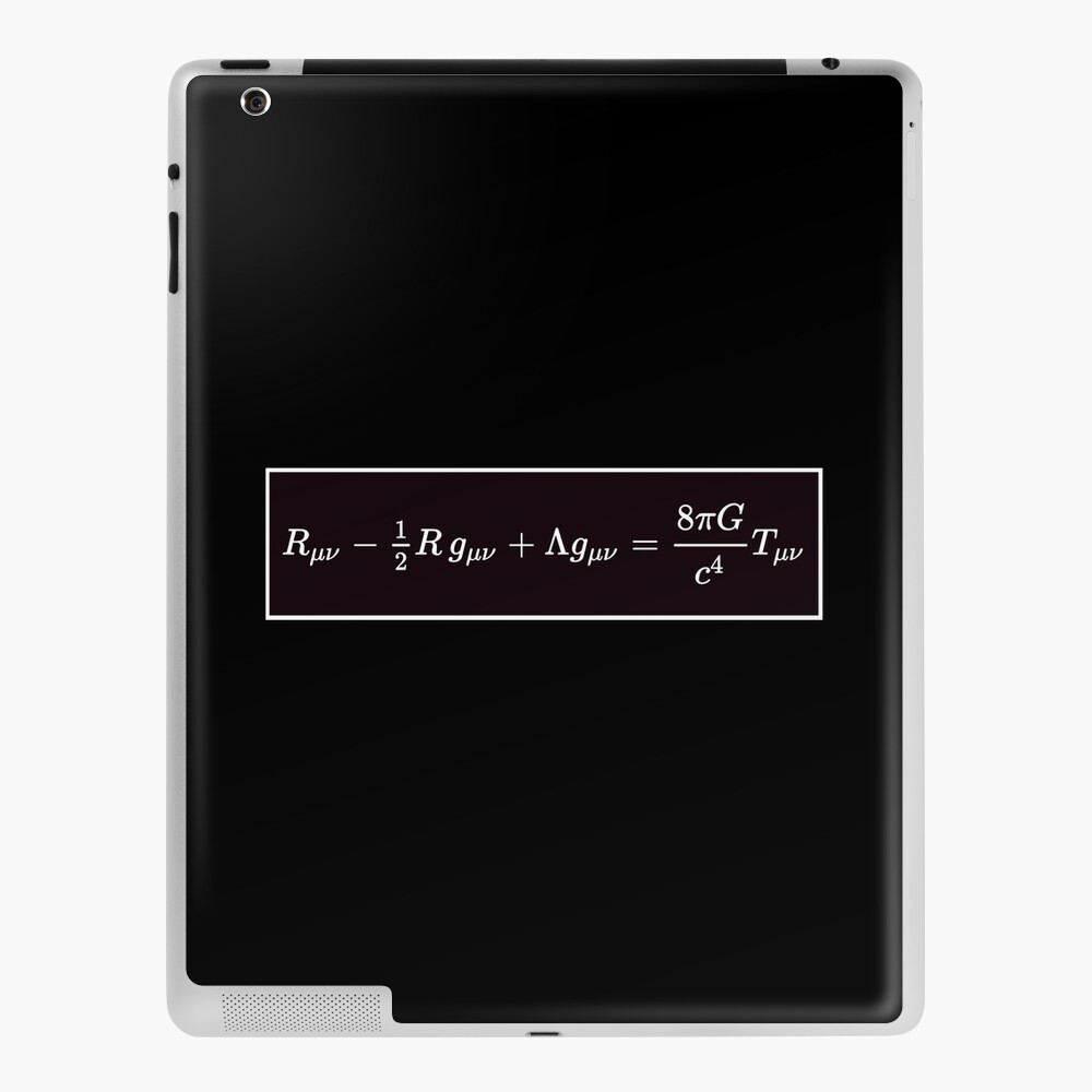 Einstein Field Equations, mwo,x1000,ipad_2_skin-pad,1000x1000,f8f8f8