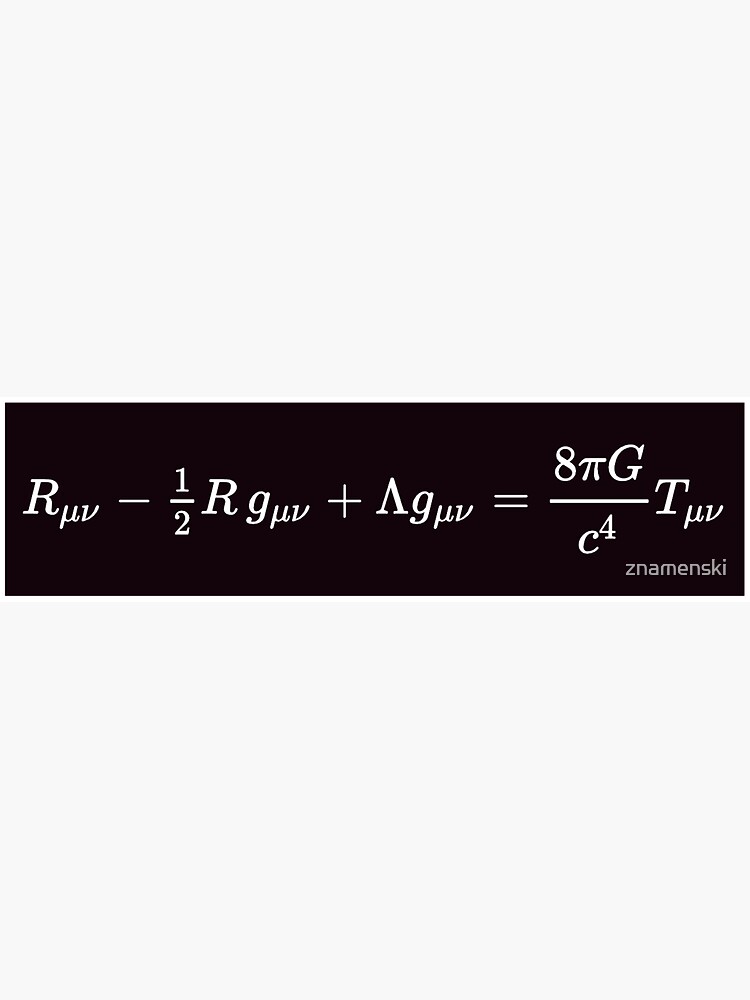 Einstein Field Equations by znamenski