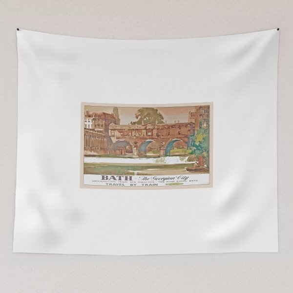 Item preview, Vintage British Rail Travel Poster: Bath, the Georgian City designed and sold by Chunga.