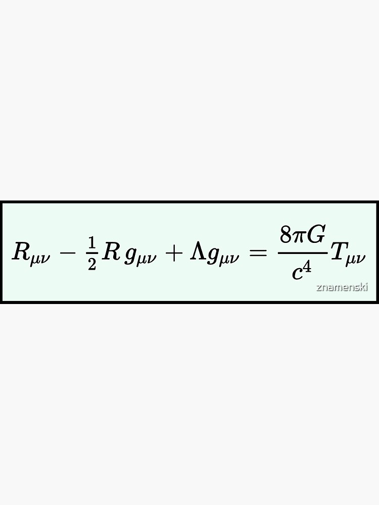 Einstein Field Equations  by znamenski