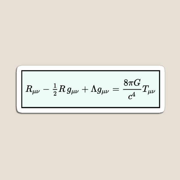 Einstein Field Equations  Magnet