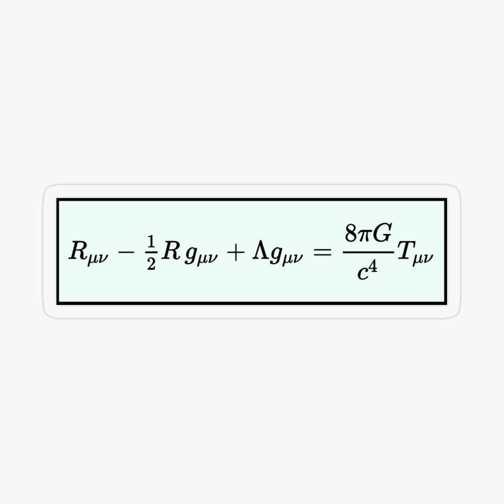 Einstein Field Equations, tst,small,845x845-pad,1000x1000,f8f8f8