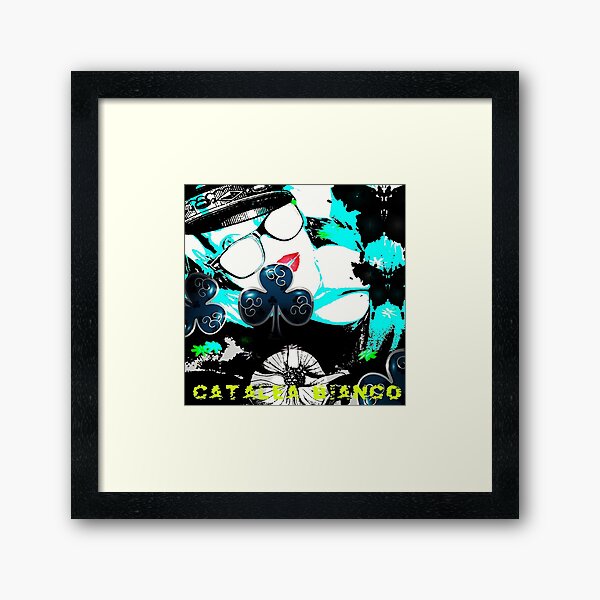 Bondage Blue Framed Art Print