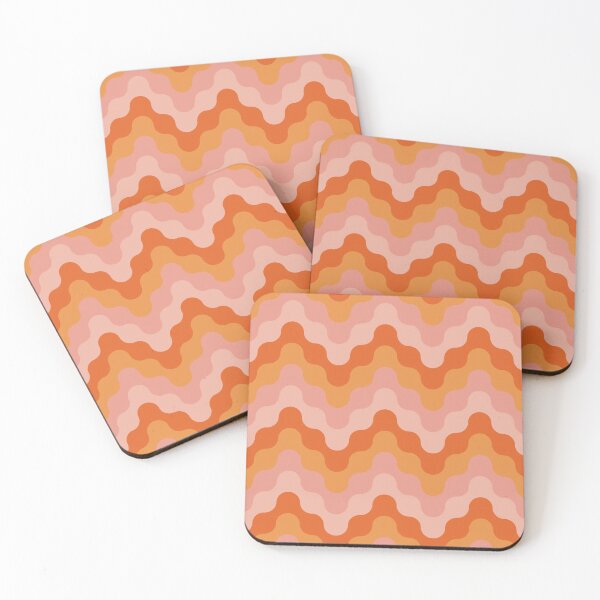 Item preview, Colored zigzags (pink and orange) designed and sold by lents.