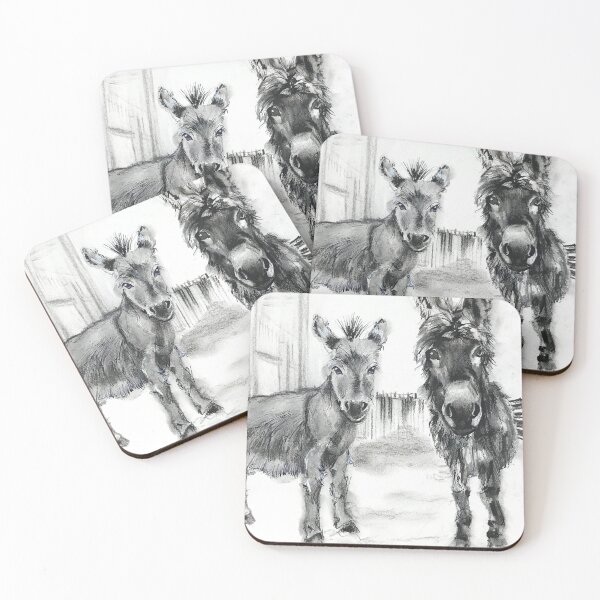 Item preview, Sanctuary Donkey designed and sold by SarahCarltonArt.