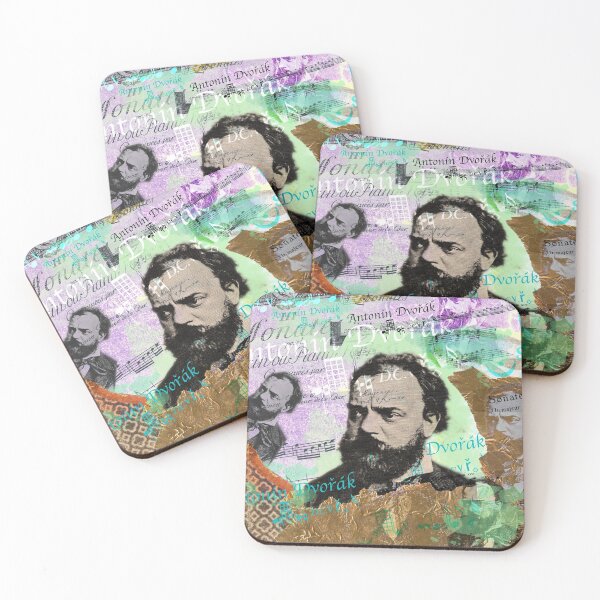 Item preview,  with which the Czech composer Anton Dvořák made his breakthrough. The musician had a lifelong friendship with Johannes Brahms. In his work, Dvořák combines influences from classical and romantic with elements of folk music. Symphonies designed and sold by Mauswohn.