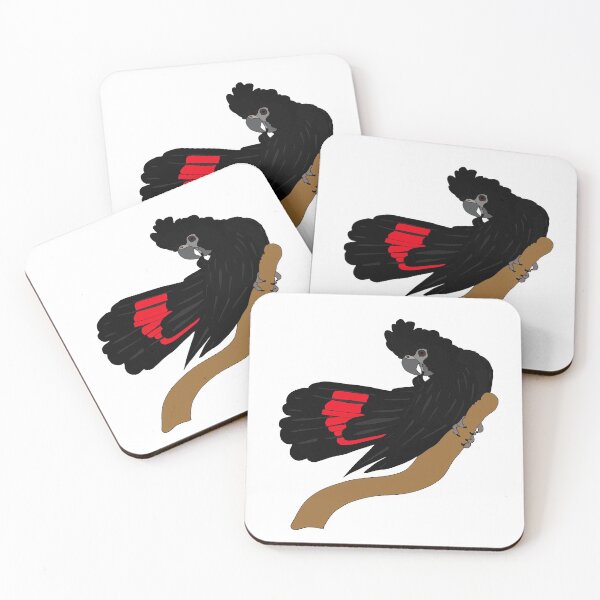 Item preview, Red-Tailed Black Cockatoo designed and sold by nolessjess.