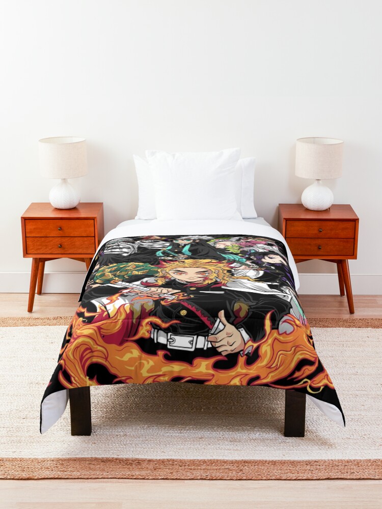 Alternate view of Hashira Demon Slayer Comforter