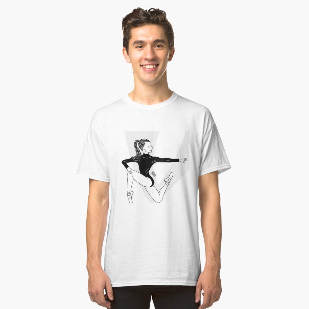 Bailarina de Ballet Camiseta clásica