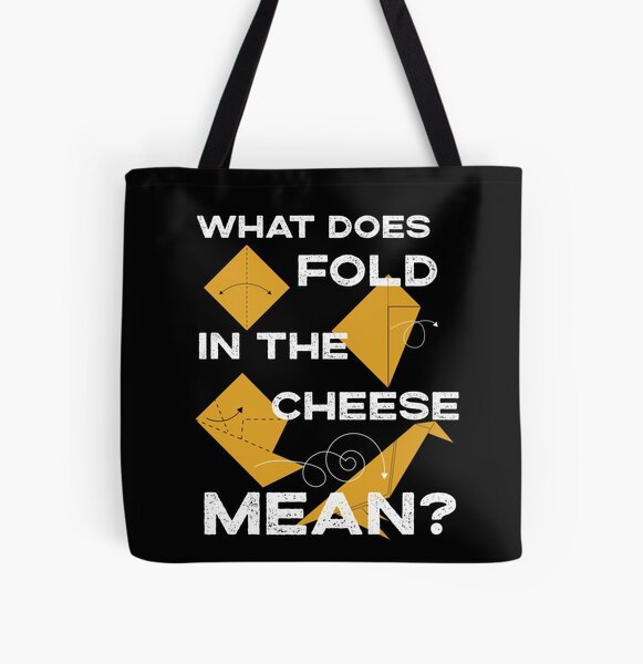 Cheese medium tote bag