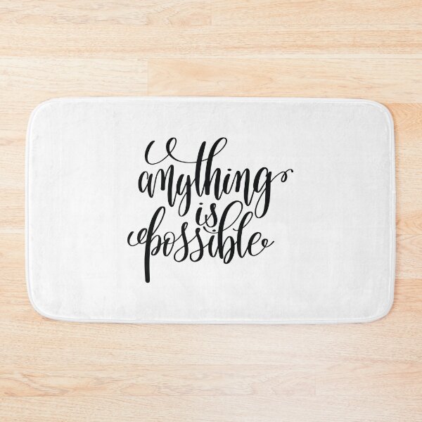 Item preview, Anything Is Possible Inspirational Quotes designed and sold by ProjectX23.