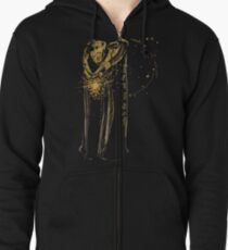 écoute la musique, pas la chanson Veste zippée à capuche