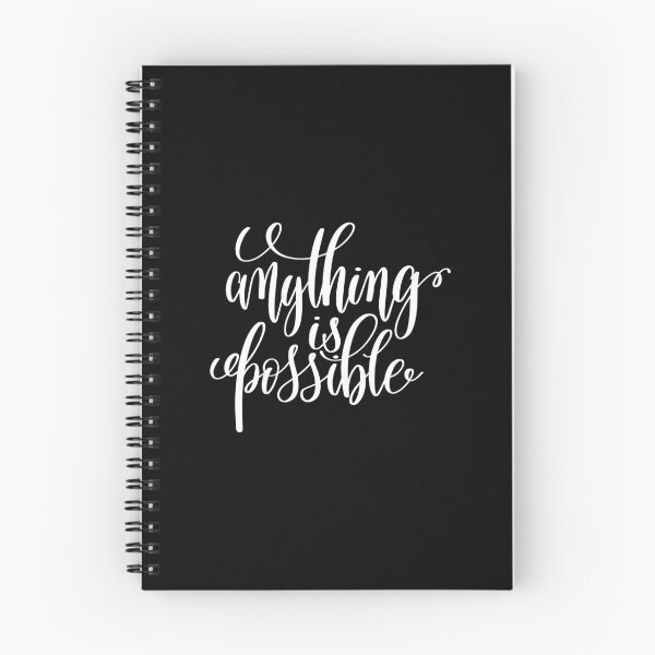 Aperçu de l'œuvre Tout est possible Citations inspirantes créée et vendue par ProjectX23.