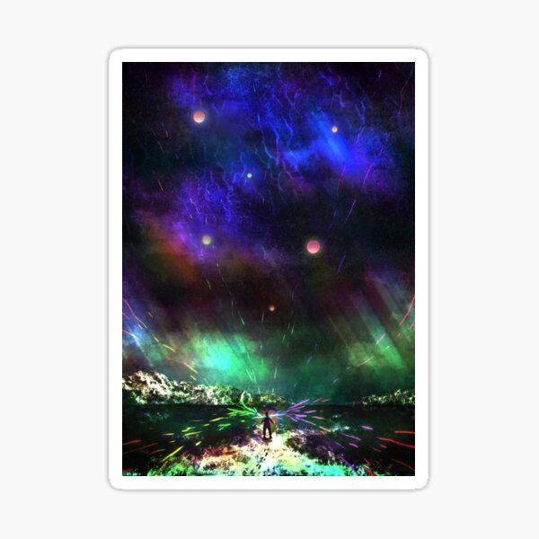 Sky Reflections Sticker