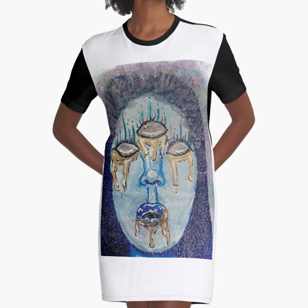 Sylvia Graphic T-Shirt Dress