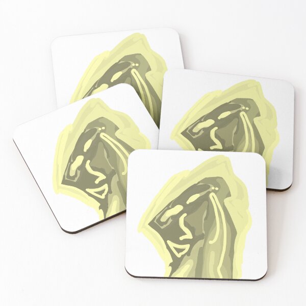 Melted enlightenment Coasters (Set of 4)