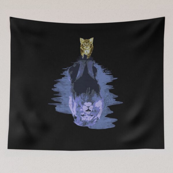 Item preview, Believe in Yourself I Cat to Lion Transformation designed and sold by ChrisFeil.