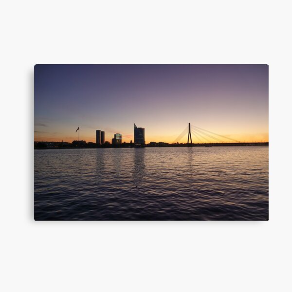 Item preview, Riga at sunset  designed and sold by AmyPhotographer.