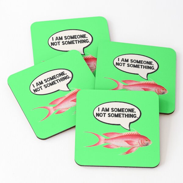 Item preview, Fish are friends, not food! designed and sold by reasonablemunki.